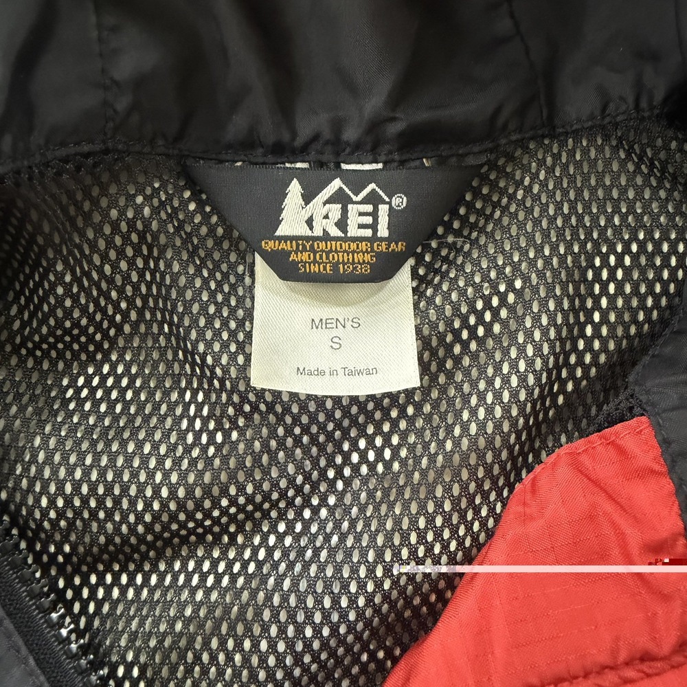 Vintage REI GTX Gtex Rain Jacket Mens Small Gorpcore Utility Technical Pit Zips - Picture 2 of 11